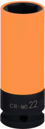 Produktbild KS Tools 1/2" Alu-Felgen Kraft-Stecknuss robust, lang, 22mm