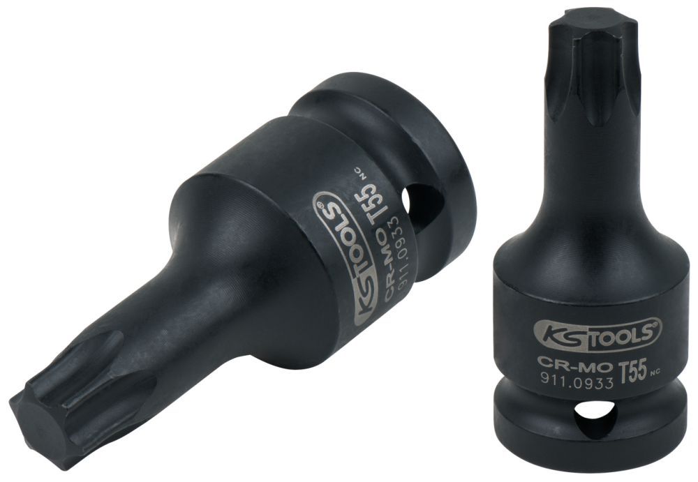Produktbild KS Tools 1/2" Kraft-Bit-Stecknuss Torx, kurz, T55