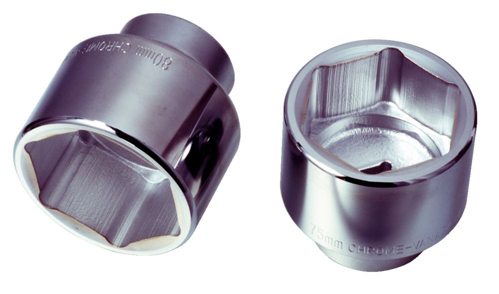 Produktbild KS Tools 1" CLASSIC Sechskant Stecknuss kurz 58mm