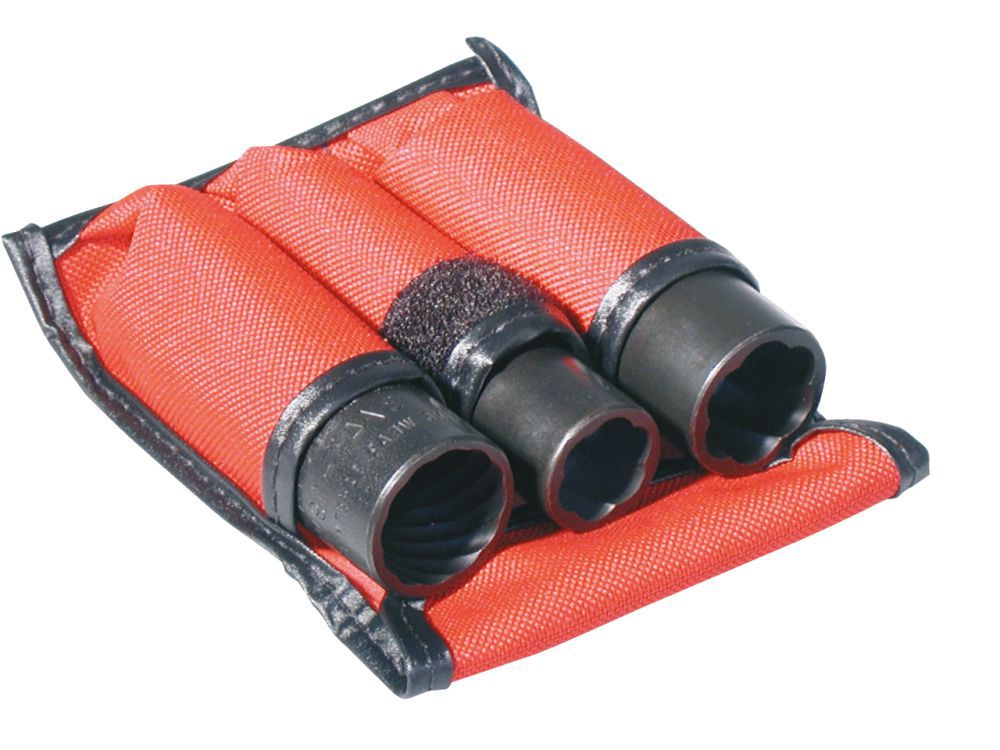 Produktbild KS Tools 1/2" Spiral-Profil-Kraft-Stecknuss-Satz, 3-tlg.,17-21mm