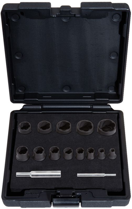 Produktbild KS Tools 1/4"+1/2" Spiral-Profil-Kraft-Stecknuss-Satz, 15-tlg. bild 8