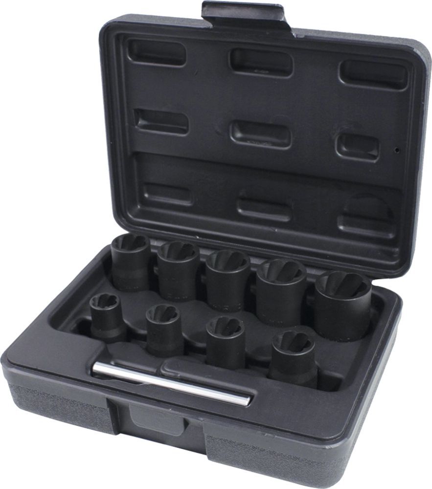 Produktbild KS Tools 3/8" Spiral-Profil-Kraft-Stecknuss-Satz, 10-tlg.