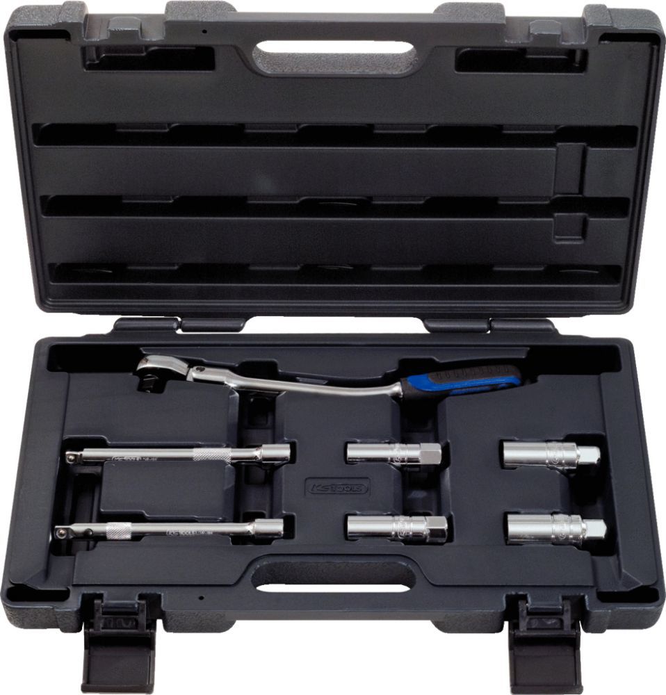 Produktbild KS Tools 3/8" CHROMEplus Zündkerzen-Service-Satz, 7-tlg. bild 3