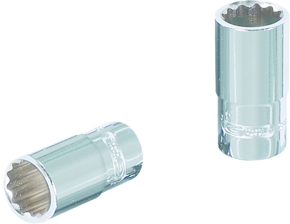 Produktbild KS Tools 1/4" CHROMEplus 12 kant Stecknuss 8mm