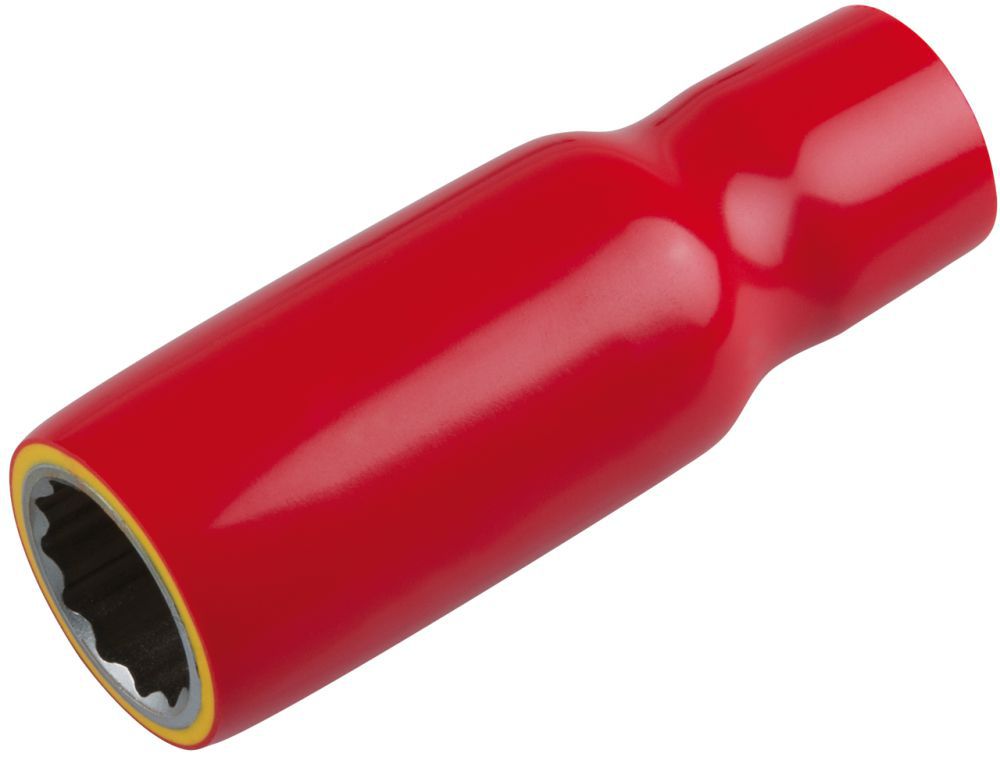 Produktbild KS Tools 3/8" Stecknuss mit Schutzisolierung, lang, 24 mm bild 1