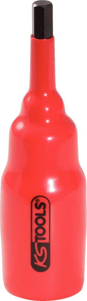 Produktbild KS TOOLS 1/2" Bit-Stecknuss mit Schutzisolierung für Innensechskant-Schrauben 10mm bild 1