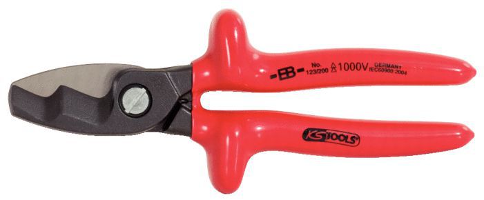 Produktbild KS TOOLS 1000V Zwei-Schneiden-Kabelschere 200mm