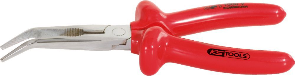 Produktbild KS TOOLS 1000V Flachrundzange 200mm, gebogen
