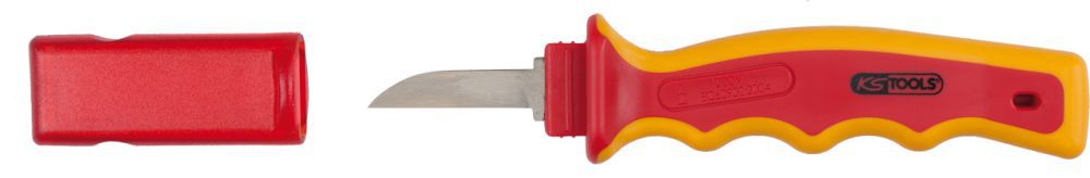 Produktbild KS TOOLS Kabel Abisoliermesser Länge 200 mm mit Schutzisolierung