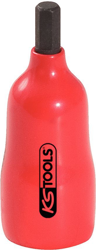 Produktbild KS Tools 1/4" Bit-Stecknuss mit Schutzisolierung für Innensechskant-Schrauben 5mm