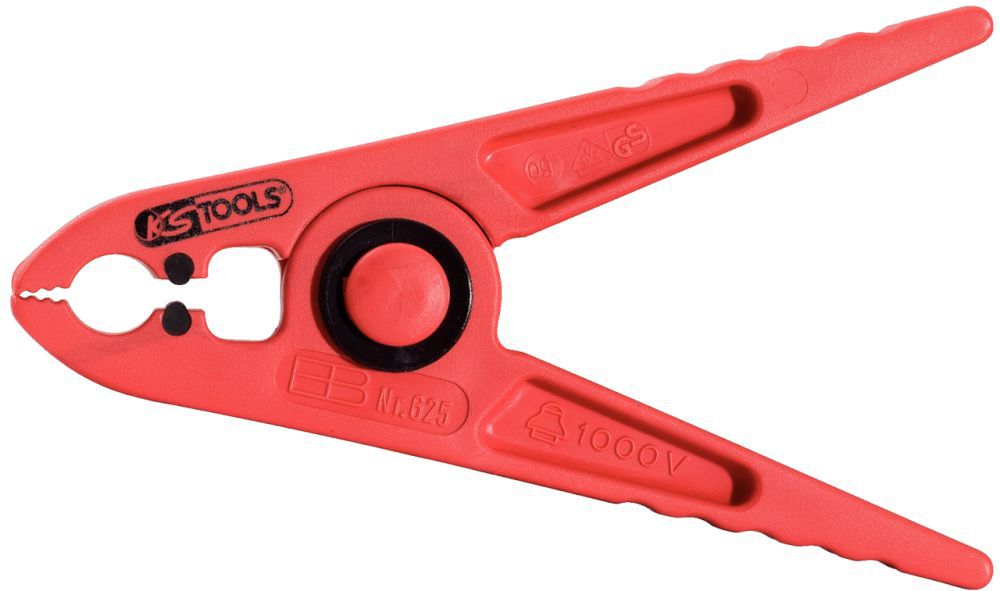 Produktbild KS Tools Kunststoff-Klammer mit Schutzisolierung, groß, 160mm bild 1