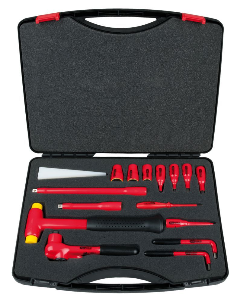 Produktbild KS TOOLS 3/8 Zoll Steckschlüssel Satz isolierten Werkzeugen 16 teilig