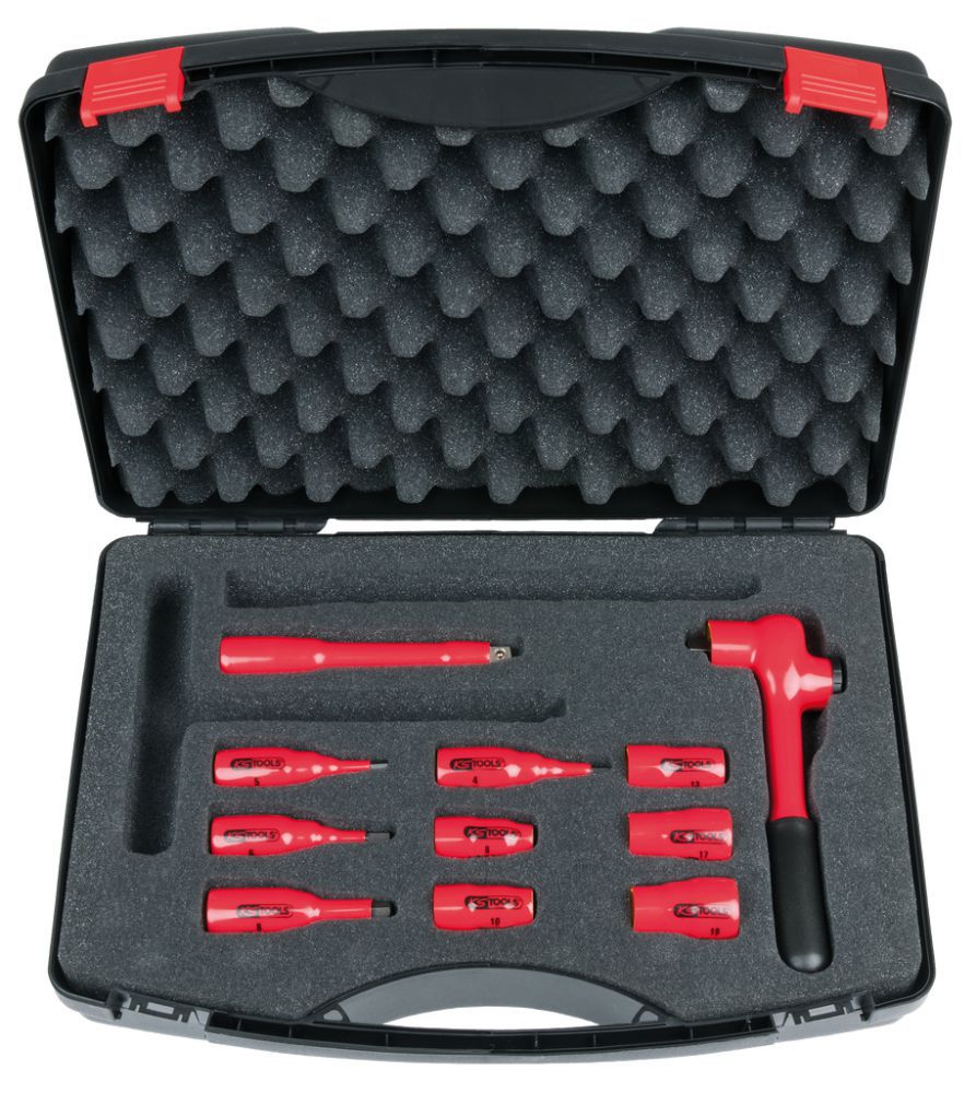 Produktbild KS Tools 3/8 Zoll Steckschlüssel Satz mit isolierten Werkzeugen 11teilig bild 2