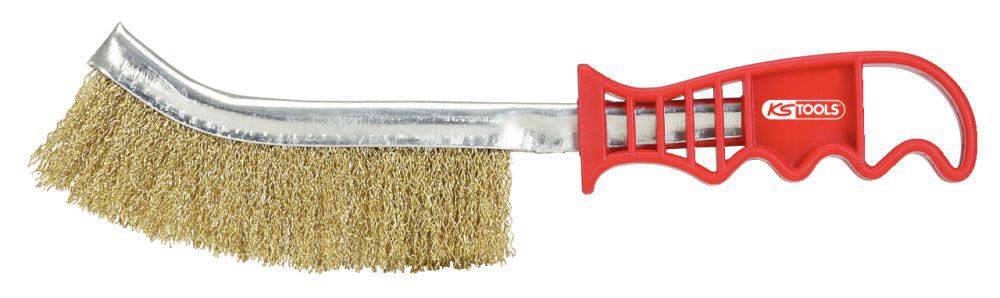 Produktbild KS Tools Messingdraht-Allzweck-Drahtbürste, 250mm