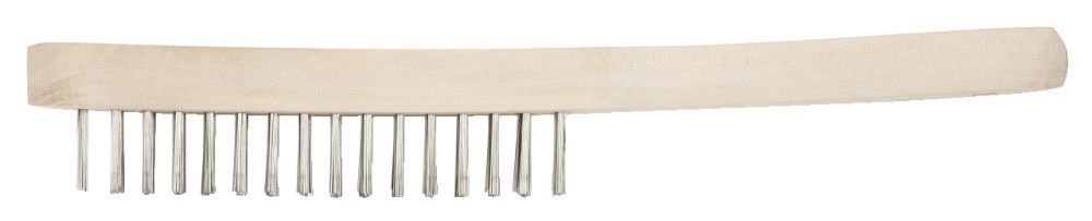 Produktbild KS Tools Edelstahl Handdrahtbürste 3-reihig, 290mm