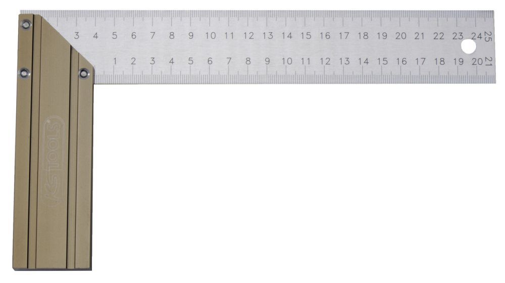 Produktbild KS Tools Schreinerwinkel mit Aluminiumzunge 250mm