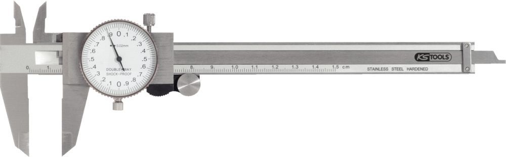 Produktbild KS Tools Uhren Messschieber Messgenauigkeit +/- 0,02