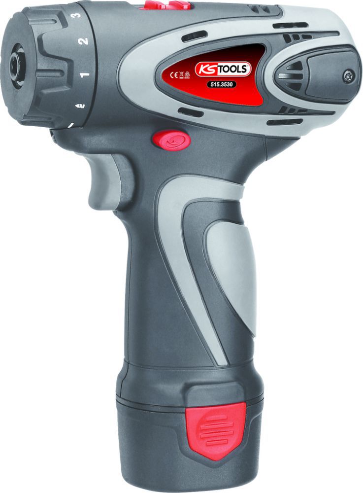 Produktbild KS Tools 1/4'' Akku-Bit-Schrauber, 24Nm, 400 U/min 10,8V, mit 2 Akkus und 1 Ladegerät