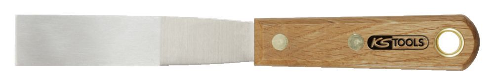 Produktbild KS Tools EDELSTAHL Spachtel, 25mm, mit Holzgriff