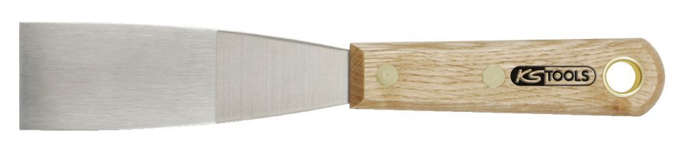 Produktbild KS Tools EDELSTAHL Spachtel, 38mm, mit Holzgriff