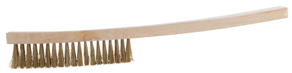 Produktbild KS Tools BRONZEplus Drahtbürste Zinnbronzedraht gewellt 3 Reihen