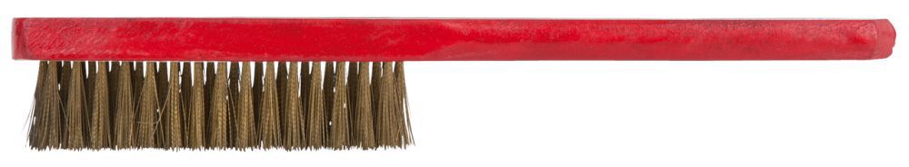 Produktbild KS Tools BRONZEplus Handbürste Zinnbronzedraht gewellt 5 Reihen