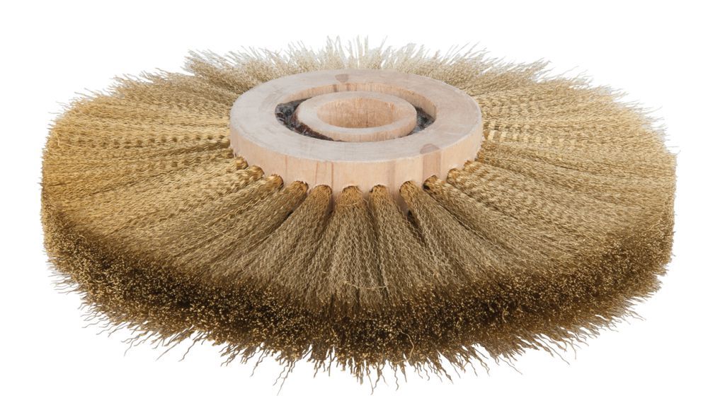 Produktbild KS Tools BRONZEplus Rundbürste Zinnbronzedraht gewellt 150 mm