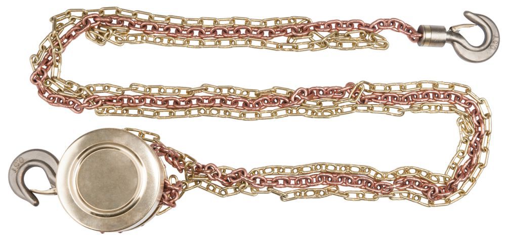 Produktbild KS TOOLS BRONZE plus Flaschenzug 2 Ketten mit je 2,5m 0,5t