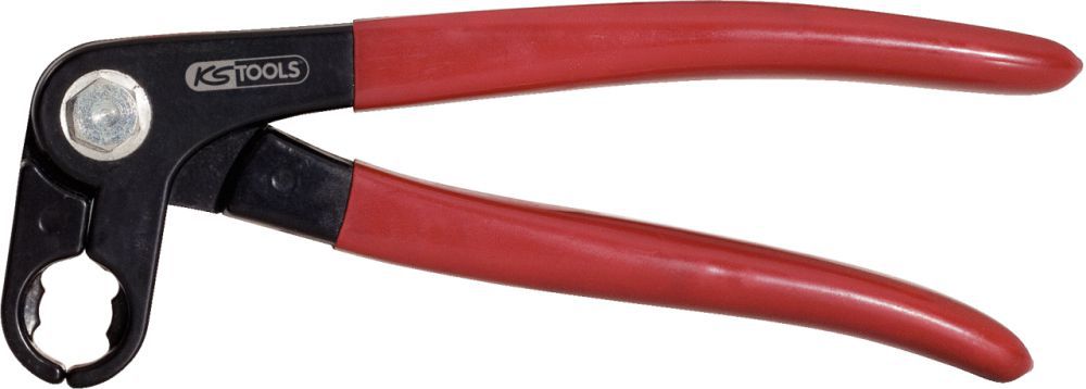 Produktbild KS TOOLS Kraftstoffleitungszange 220mm, abgewinkelt