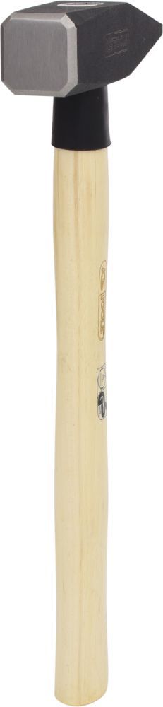Produktbild KS Tools Schlosserhammer mit Hickorystiel 1000g bild 2