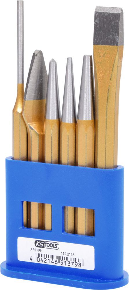 Produktbild KS Tools Kombi Werkzeugsatz in Kunststoffhalter 6 Teile bild 3