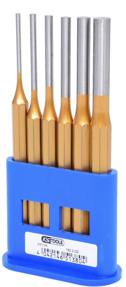 Produktbild KS Tools Splintentreiber-Satz, 6-tlg.  Ø3-4-5-6-8-10mm bild 3