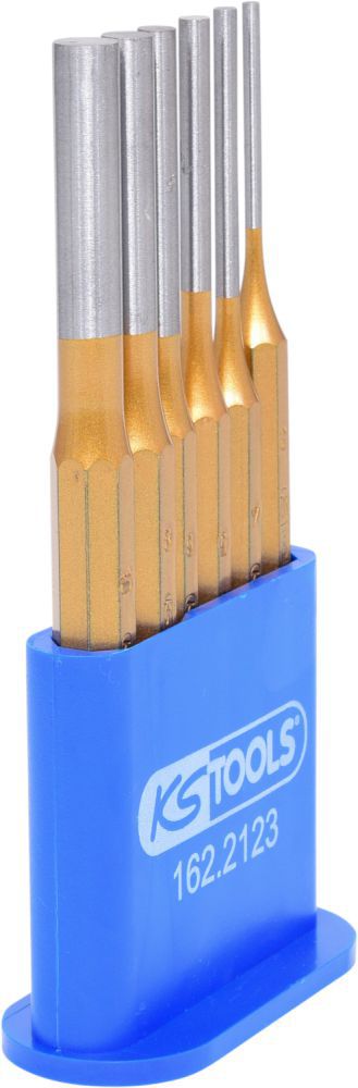 Produktbild KS Tools Splintentreiber-Satz, 6-tlg.  Ø3-4-5-6-8-10mm bild 4