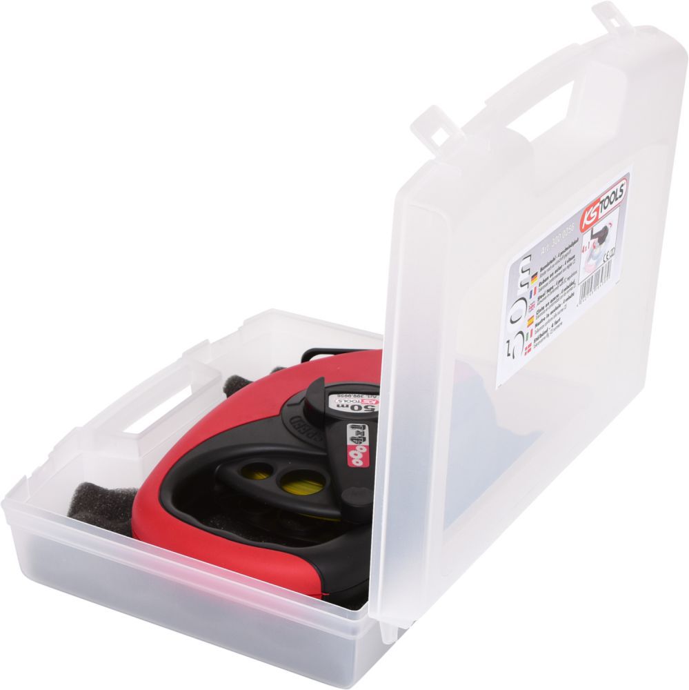 Produktbild KS Tools Rahmenbandmaß mit gelbem Stahlband Kunststoffgehäuse 50m bild 2