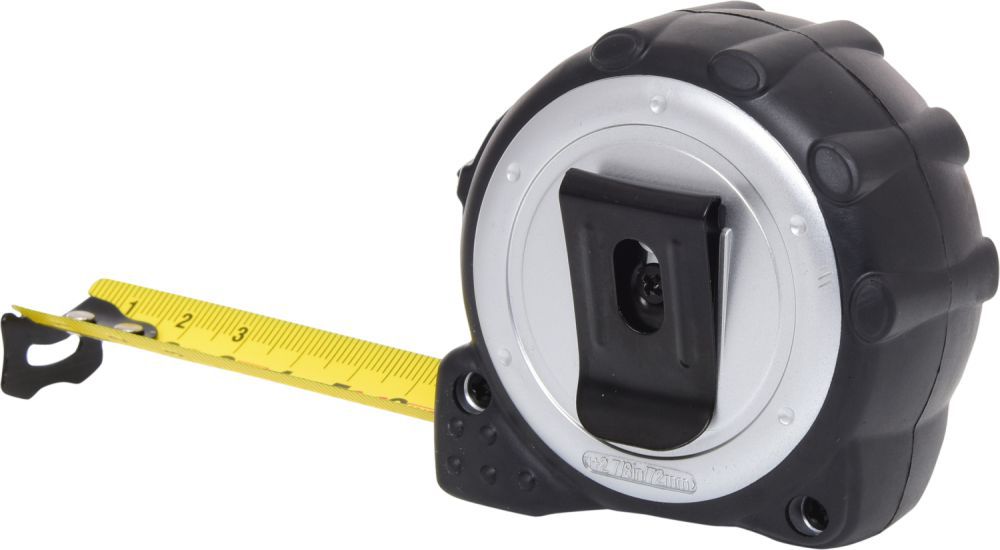 Produktbild KS Tools Bandmaß mit Feststeller schwarz - grau 5m 25mm bild 4