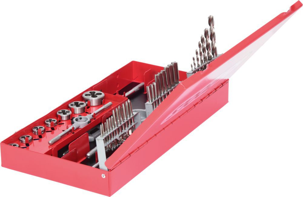 Produktbild KS Tools HSS Gewindeschneidwerkzeug Satz 44 teilig bild 2