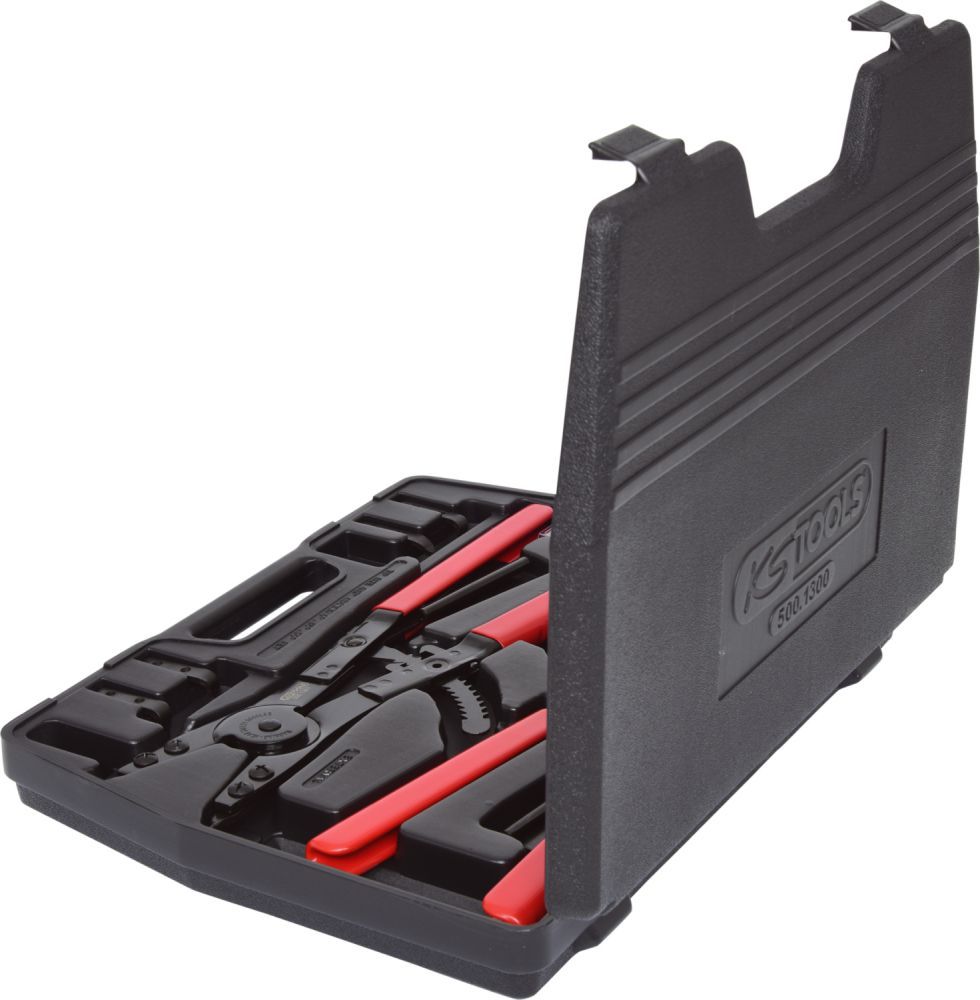 Produktbild KS Tools Sicherungszangen Satz mit Ratschenfunktion 14 tlg. bild 2