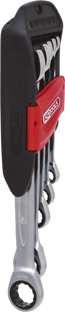 Produktbild KS Tools GEARplus Ratschenringmaulschlüssel Satz umschaltbar 5-teilig 8 - 19 mm bild 4