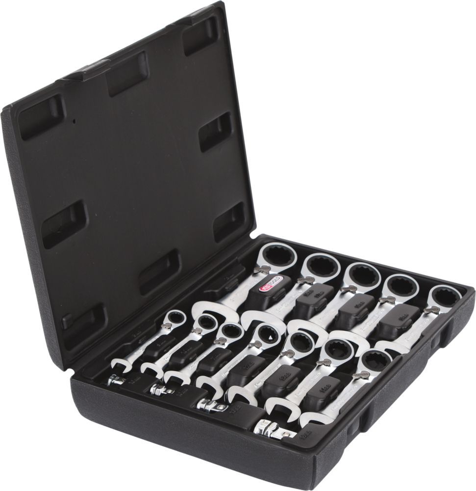 Produktbild KS Tools GEAR plus Ratschenringmaulschlüssel Satz kurz 6 teilig bild 4