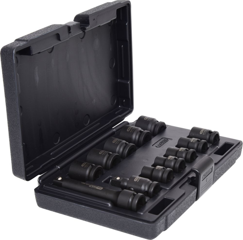 Produktbild KS Tools 1/2 Zoll Sechskant Kraft Stecknuss Satz kurz 12 teilig bild 4