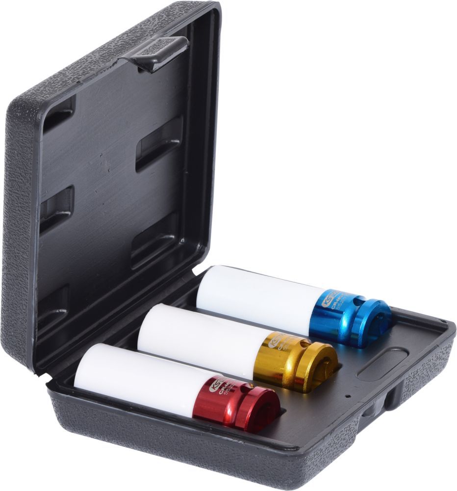 Produktbild KS Tools 1/2" Alu-Felgen Kraft-Stecknuss-Satz, 3-tlg. bild 4