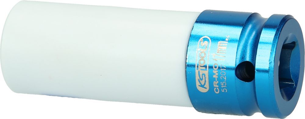 Produktbild KS Tools 1/2" Alu-Felgen Kraft-Stecknuss, lang, 17mm bild 2