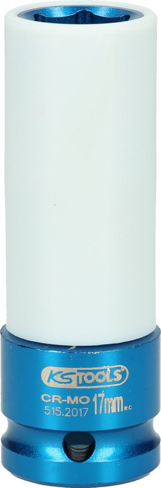 Produktbild KS Tools 1/2" Alu-Felgen Kraft-Stecknuss, lang, 17mm bild 5