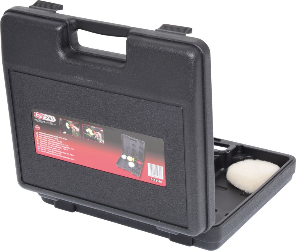 Produktbild KS Tools 1/4" Mini-Druckluft-Polierer-Satz, 5-tlg. bild 4