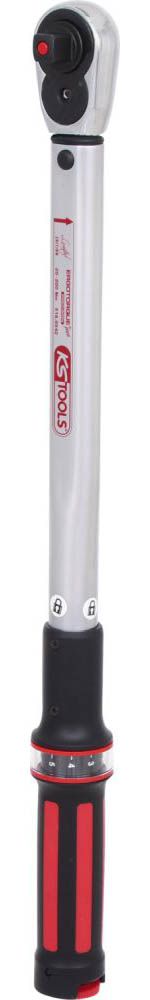 Produktbild KS Tools Aktion 1/2" ERGOTORQUE®precision Ratschen-Drehmomentschlüssel, 20-200Nm, rot bild 3