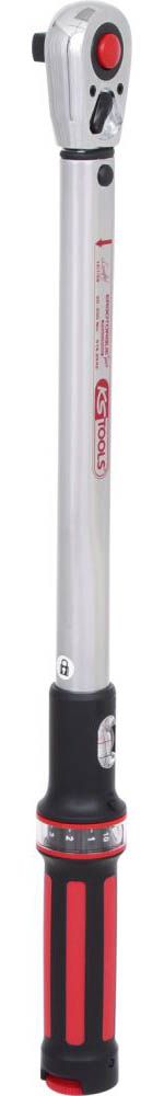 Produktbild KS Tools Aktion 1/2" ERGOTORQUE®precision Ratschen-Drehmomentschlüssel, 20-200Nm, rot bild 4