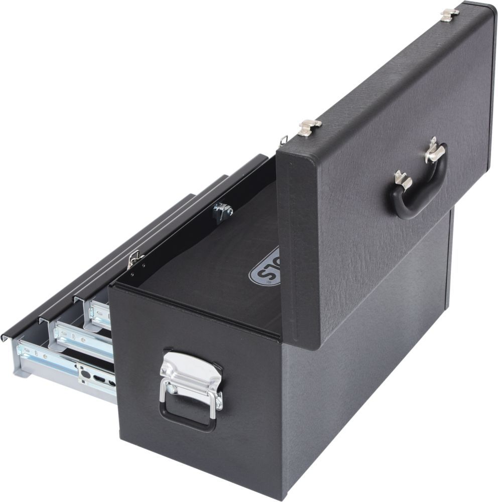 Produktbild KS Tools Werkzeugtruhe mit 3 Schubladen-schwarz, L508xH255xB303mm bild 2