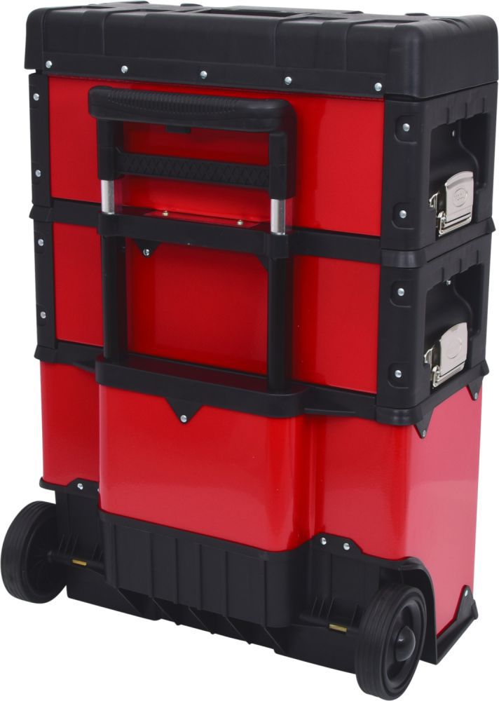 Produktbild KS Tools Fahrbarer Kunststoff-Stahlblech-Werkzeugkasten bild 3