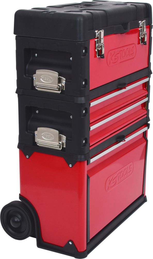 Produktbild KS Tools Fahrbarer Kunststoff-Stahlblech-Werkzeugkasten bild 4