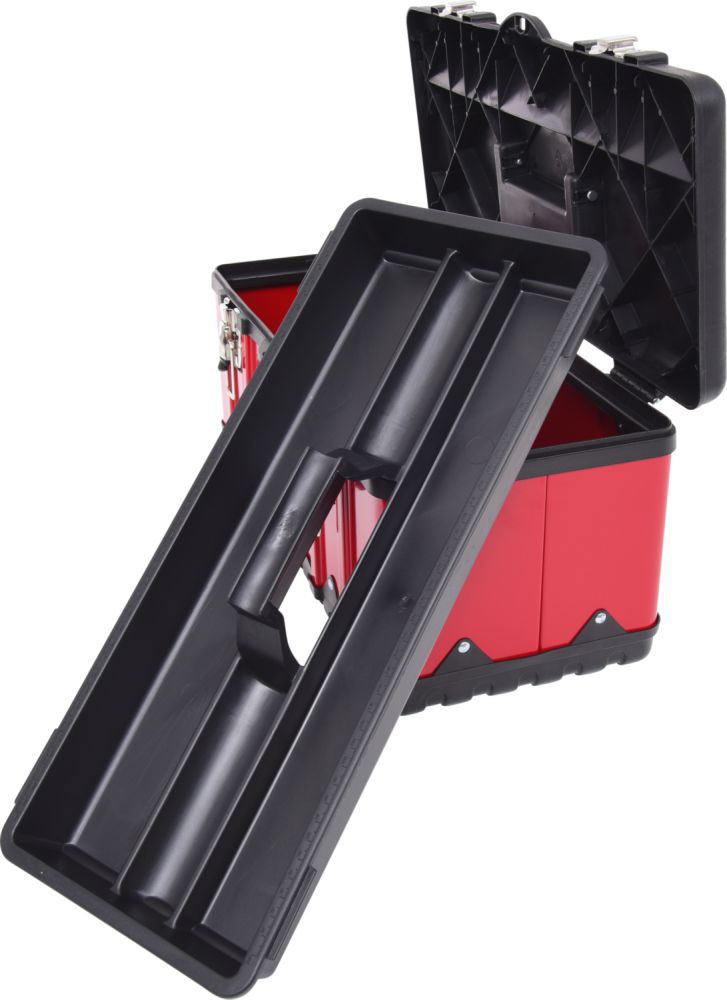 Produktbild KS Tools Kunststoff-Stahlblech-Werkzeugkiste, 470x238x203mm bild 2